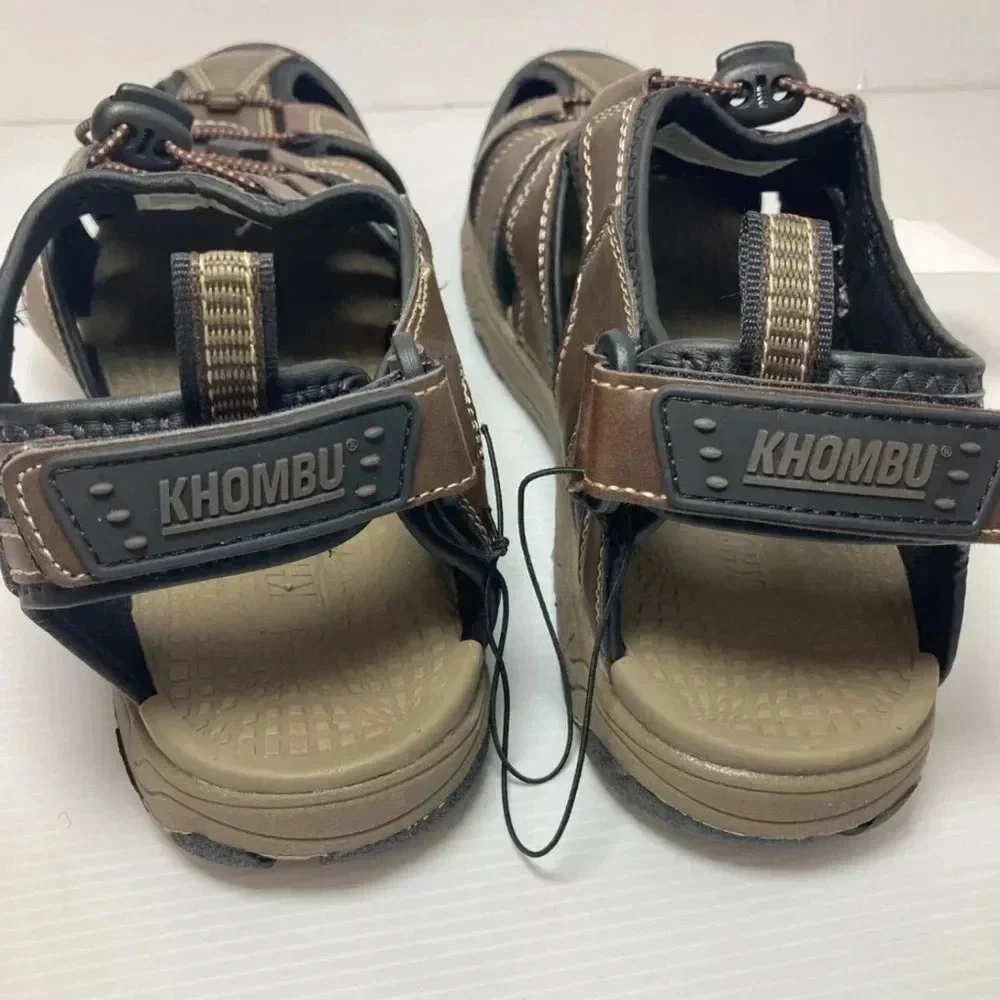 Khombu Men's Closed Toe Sandals Size 11